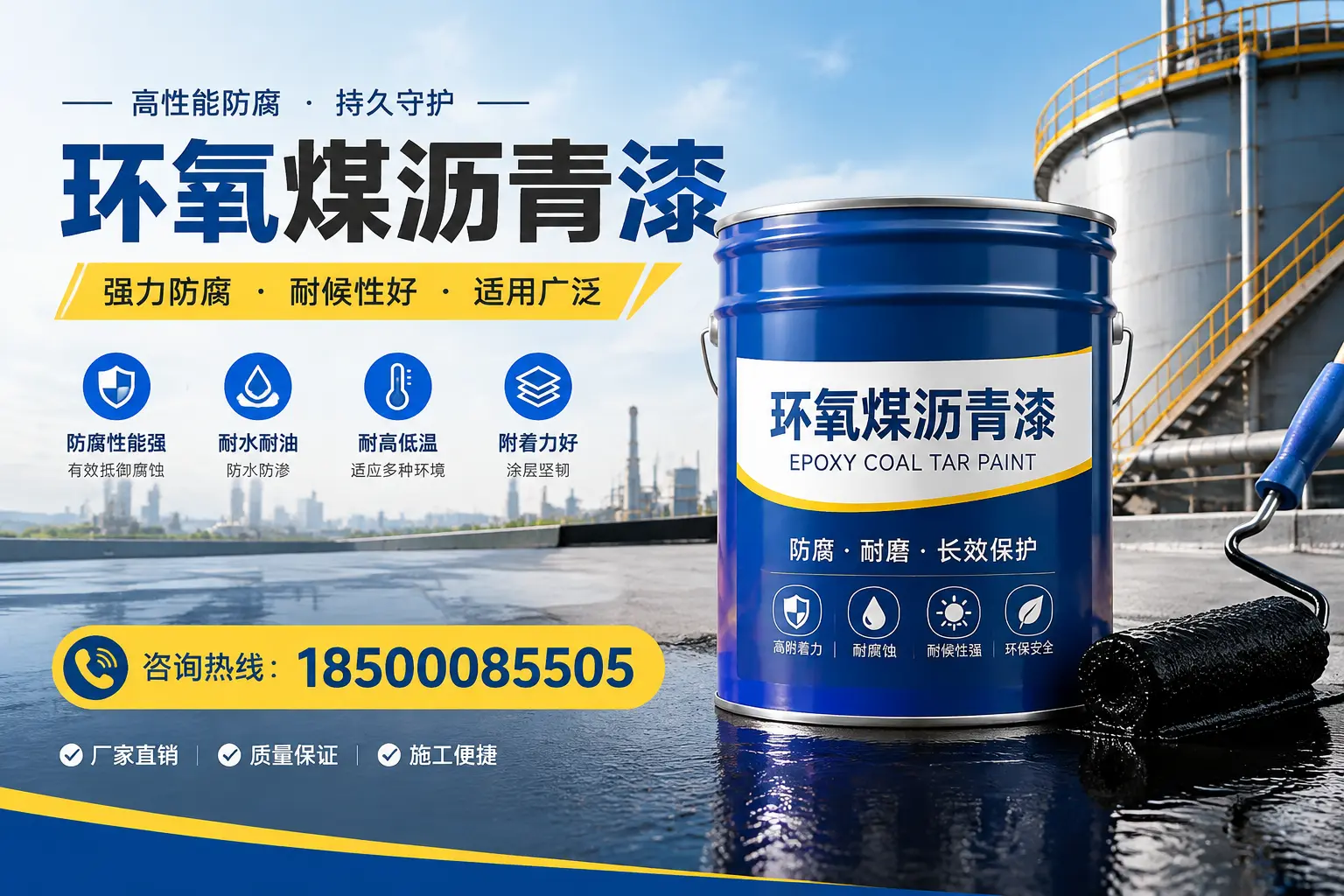 环氧煤沥青漆的储存与运输注意事项,定西企业须知