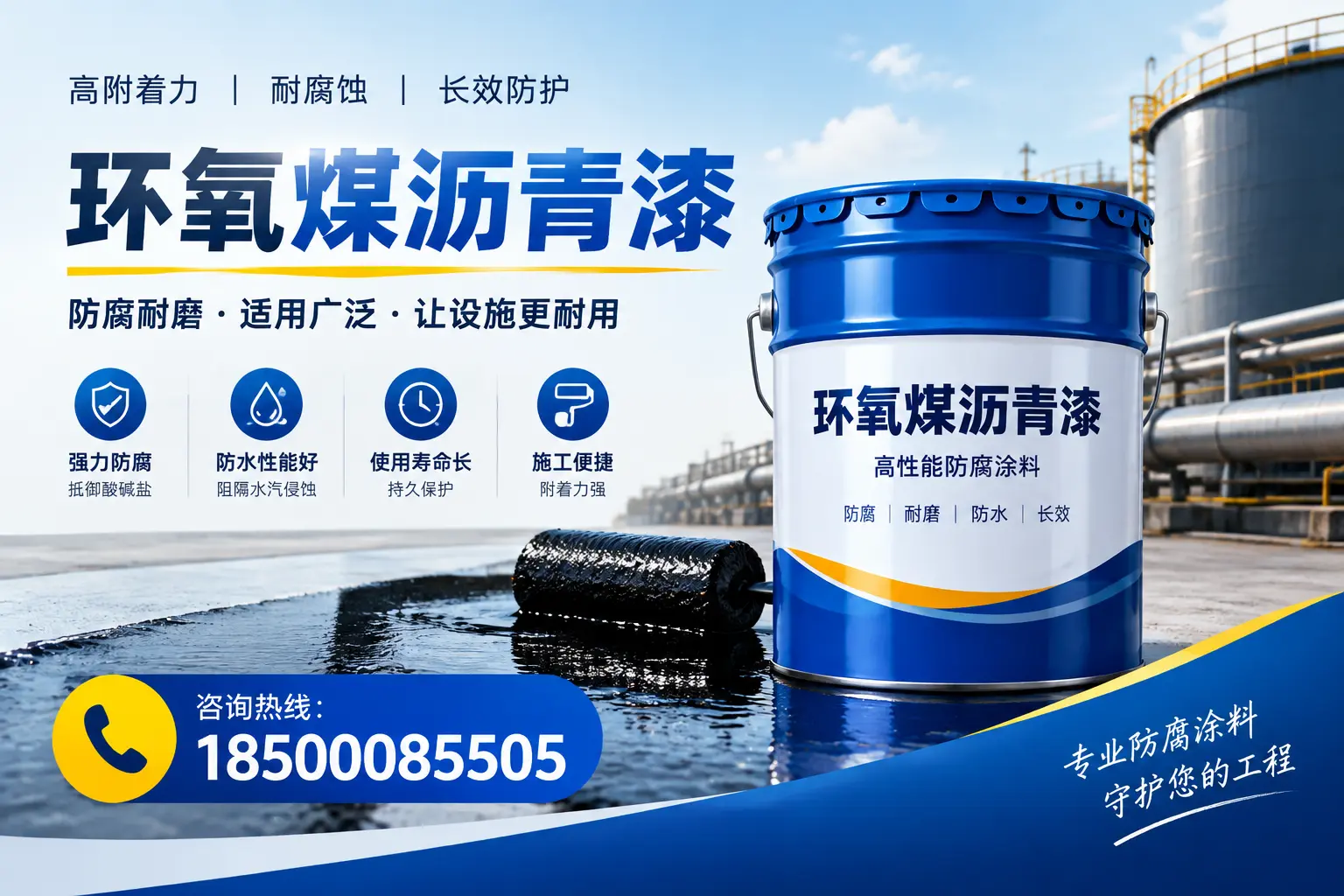 环氧煤沥青漆与其他涂料的对比分析，助力定西企业决策